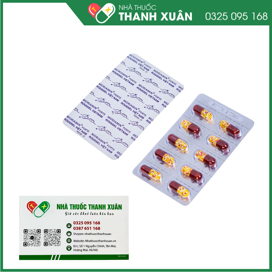 Moriamin Forte hỗ trợ duy trì và hồi phục sức khỏe